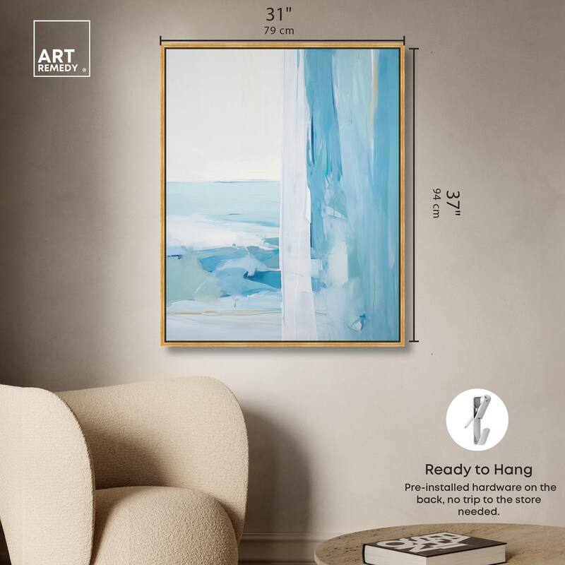 Transcendent Tides II Canvas by Art Remedy