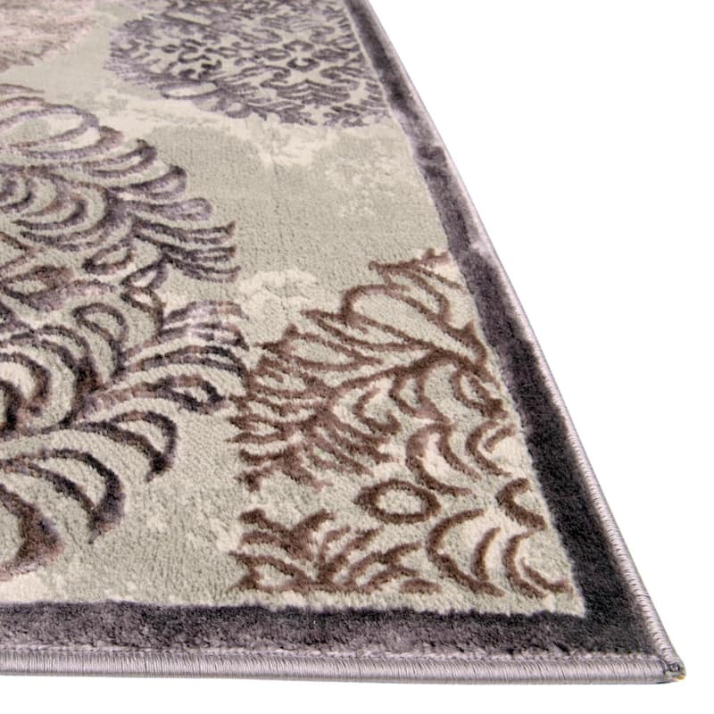 Country & Floral Cadence Collection Area Rug