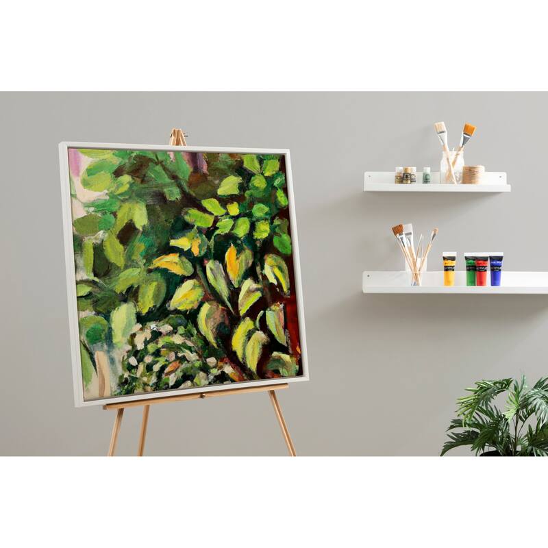 Kate and Laurel Sylvie Blank Framed Canvas