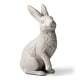 preview thumbnail 55 of 55, Glitzhome MgO Standing Rabbit Bunny Garden Yard Statue Indoor Figurines