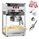 preview thumbnail 8 of 10, Commercial Popcorn Machine Maker Popper with Large 8oz Kettle