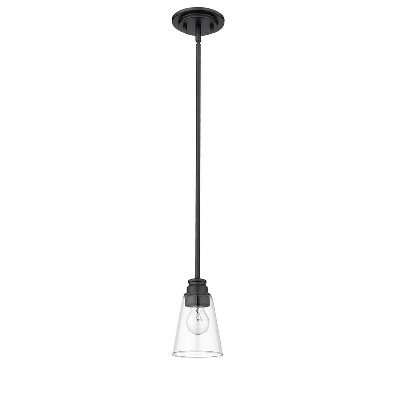 Avery Home Lighting Annora 1-Light Mini Pendant in Matte Black - 5.5