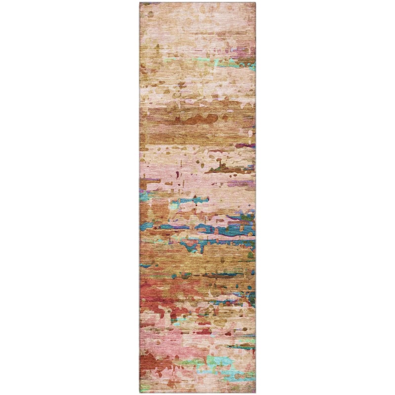 Premium Washable Super Soft Abstract Ombre Mayfield Rug