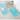 3 Piece Light Blue Ultra Soft Thick Memory Foam Non-Slip Absorbent Bathroom Bath Mat Set