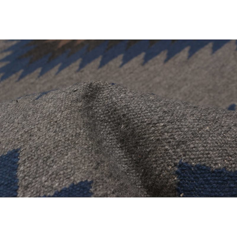 Ankara FW Grey Kilim 5'1" x 8'0" - 5'1 x 8'0