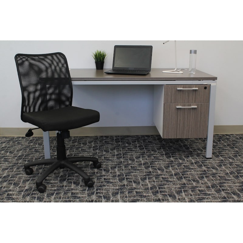 Boss Mesh-backed Task Chair - Black