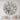 Designart 'White Cherry Blossoms I' Traditional Large Wall CLock