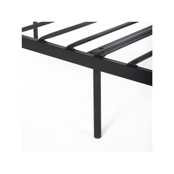 Shop Queen Size Easy To Assemble Metal Bed Frame Platform Mattress