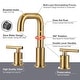 preview thumbnail 13 of 23, WOWOW 8-inch Dual Handle Widespread Bathroom Faucet
