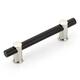 Option Matte Black / Polished Nickel