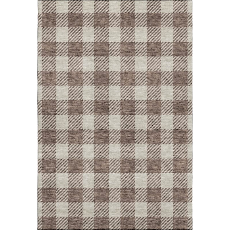Premium Washable Super Soft Plaid Mayfield Rug