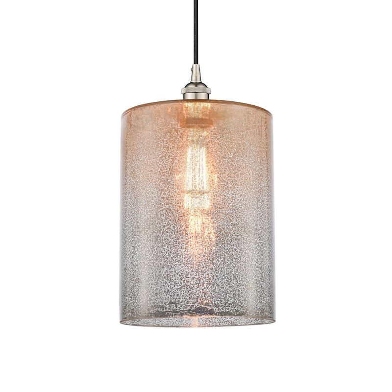 Innovations Lighting 616-1P-16-9-L Cobbleskill Pendant Cobbleskill 9" - Polished Nickel / Mercury