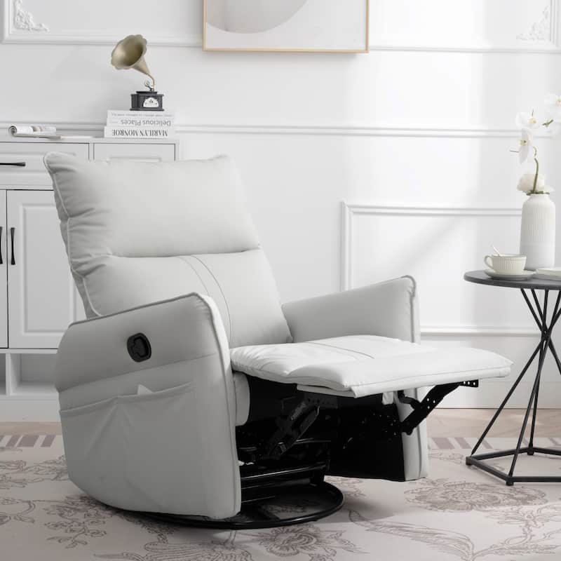 Ouyessir Glider Recliner Rocker Recliner Swivel Recliner Chair Accent Chair