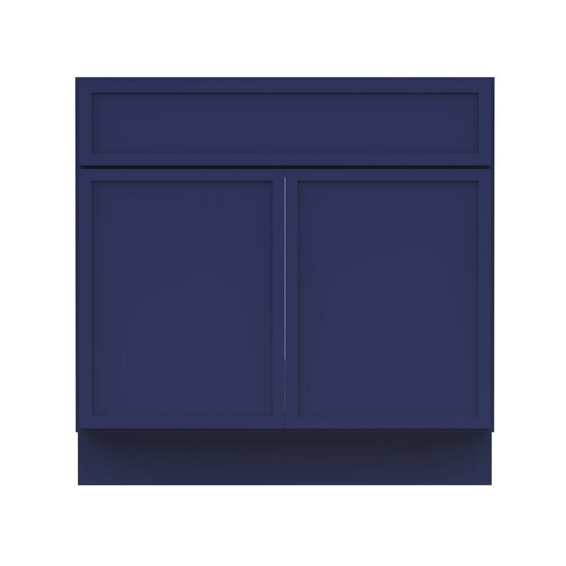 Vanity Art 36" Freestanding Single Base Storage Cabinet with Soft Close Doors