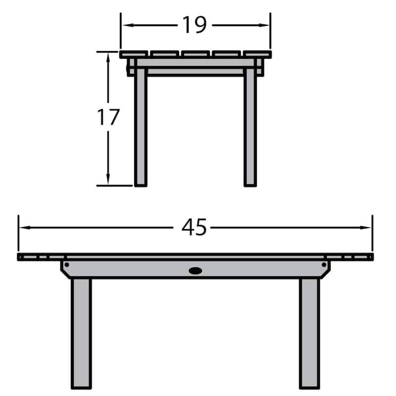 HIGHWOOD Outdoor Conversation Table