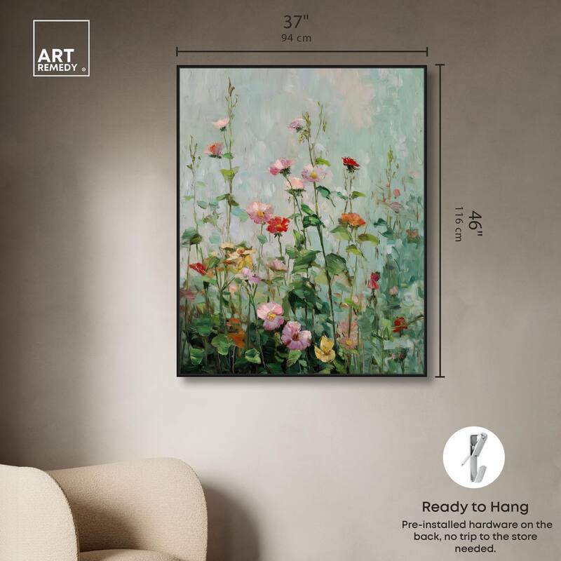 String of Colors I Canvas by Art Remedy