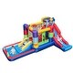 preview thumbnail 5 of 7, Inflatable Bounce House with 680W Blower and Ball Pit - Multi - 189" x 128" x 82.5" (L x W x H)