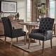preview thumbnail 3 of 44, Benchwright Premium Tufted Dining Arm Chair by iNSPIRE Q Artisan
