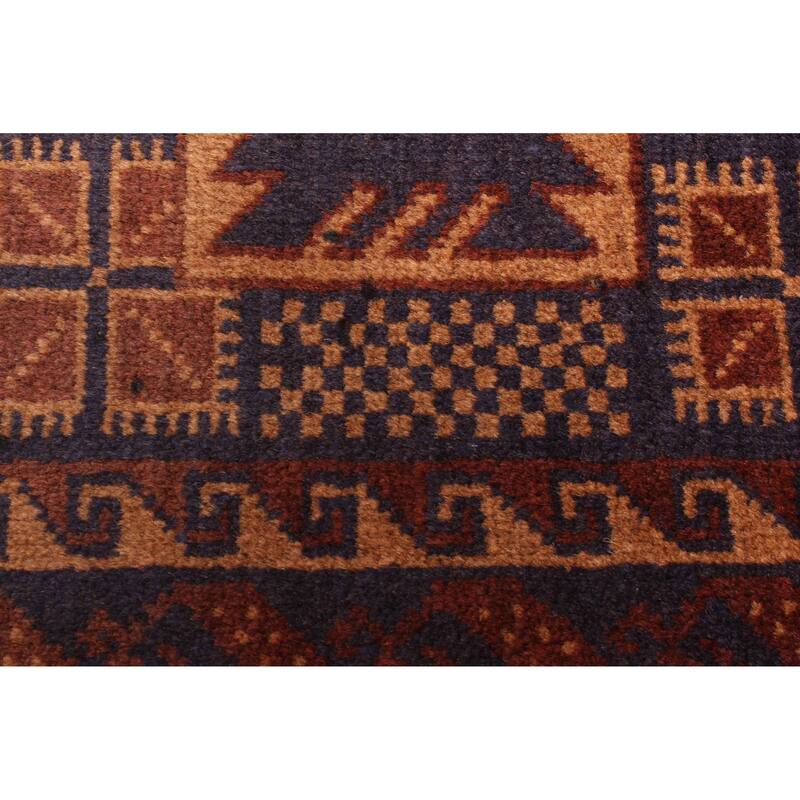 ECARPETGALLERY Hand-knotted Teimani Brown Wool Rug - 2'9 x 4'8