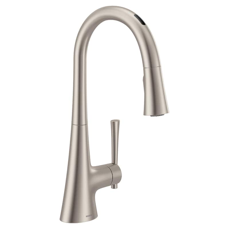 Moen Kurv Smart Faucet 1.5 GPM Single Hole Pull Down Kitchen Faucet