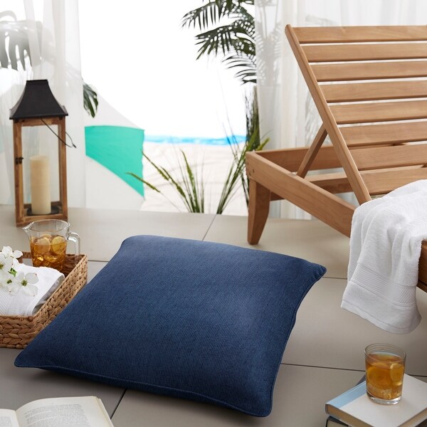 Indigo floor pillow shop