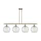 Option Antique Brass / Clear Deco Swirl