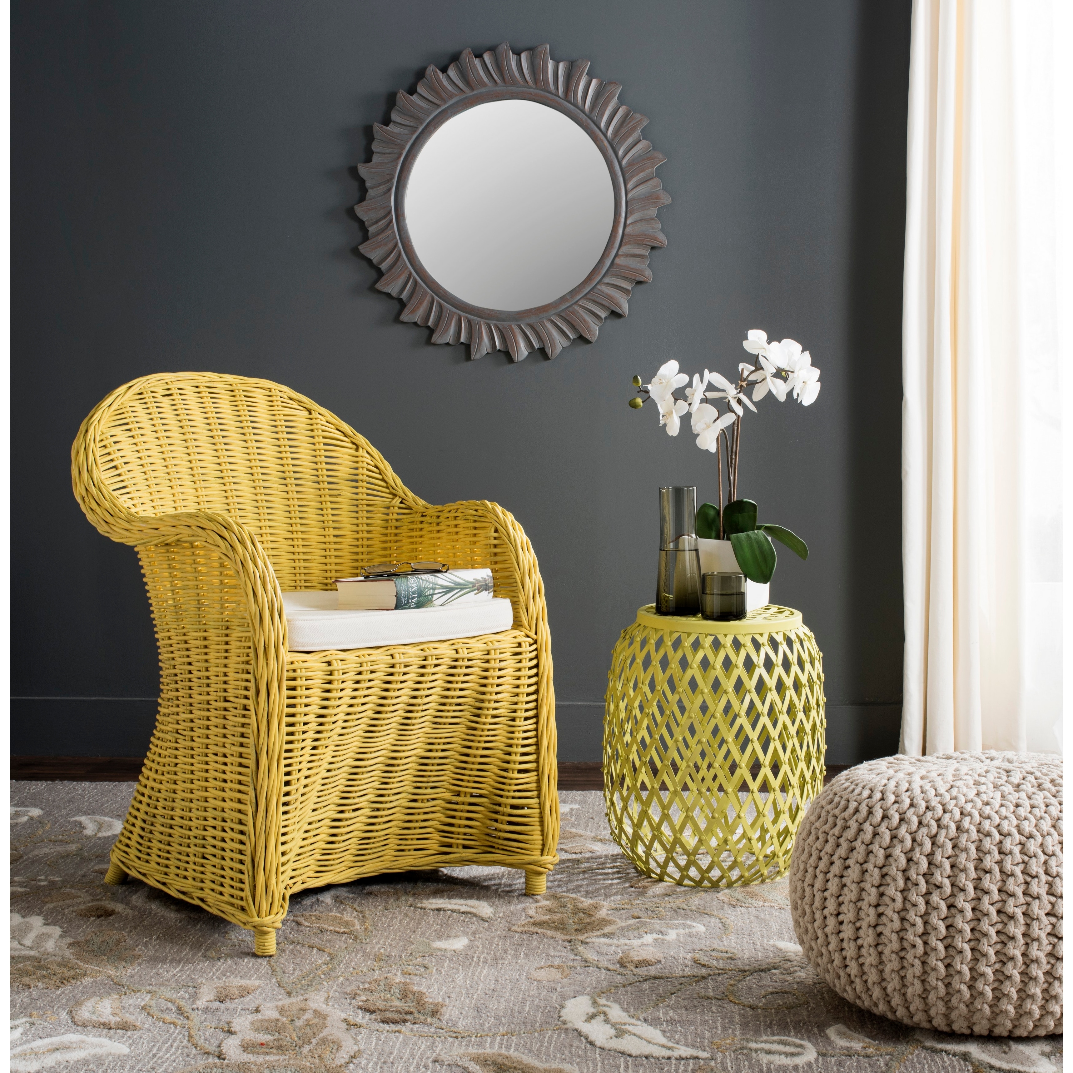 Wicker bath chair on sale