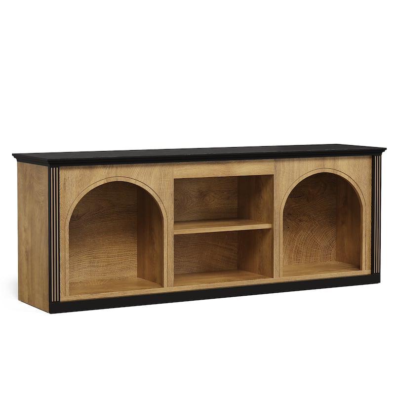 TV Stand with Storage for 65-Inch TVs, Entertainment Center Media Display Console for Living Room Bedroom Apartment