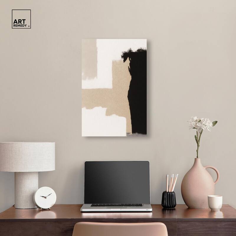 Earth and Ink III Canvas by Art Remedy, Gallery Wrapped