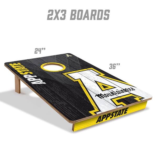 Appalachian State Mountaineers NCAA Tailgate Cornhole Board Set