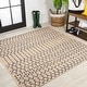 preview thumbnail 116 of 179, JONATHAN Y Trebol Moroccan Geometric Textured Weave Indoor/Outdoor Area Rug