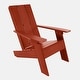 preview thumbnail 21 of 88, HIGHWOOOD Modern Adirondack Chair Rustic Red