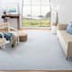 SAFAVIEH Handmade Flatweave Montauk Salinda Casual Cotton Rug - 9' x 12' - Ivory/Light Blue