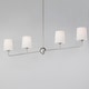 preview thumbnail 2 of 8, Maxim 12097SW Bristol 4 Light 48" Wide Linear Chandelier