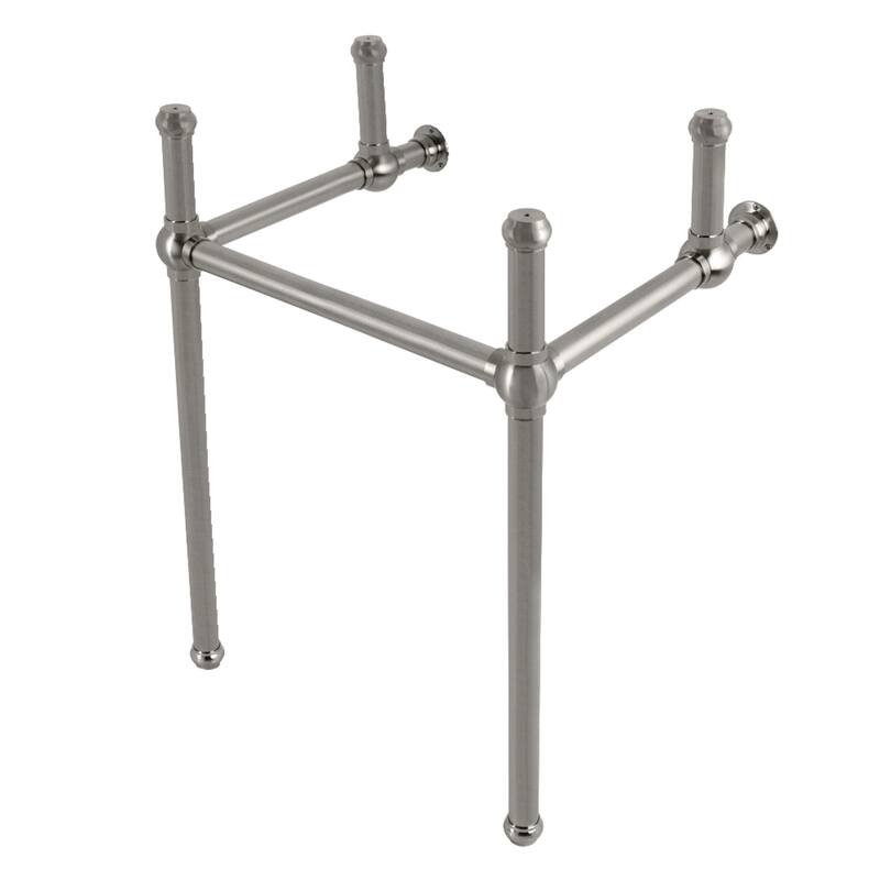 Kingston Brass Fauceture Brass Console Sink Legs - Brushed Nickel