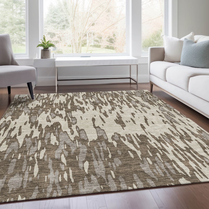Premium Washable Super Soft Abstract Modern Mayfield Rug