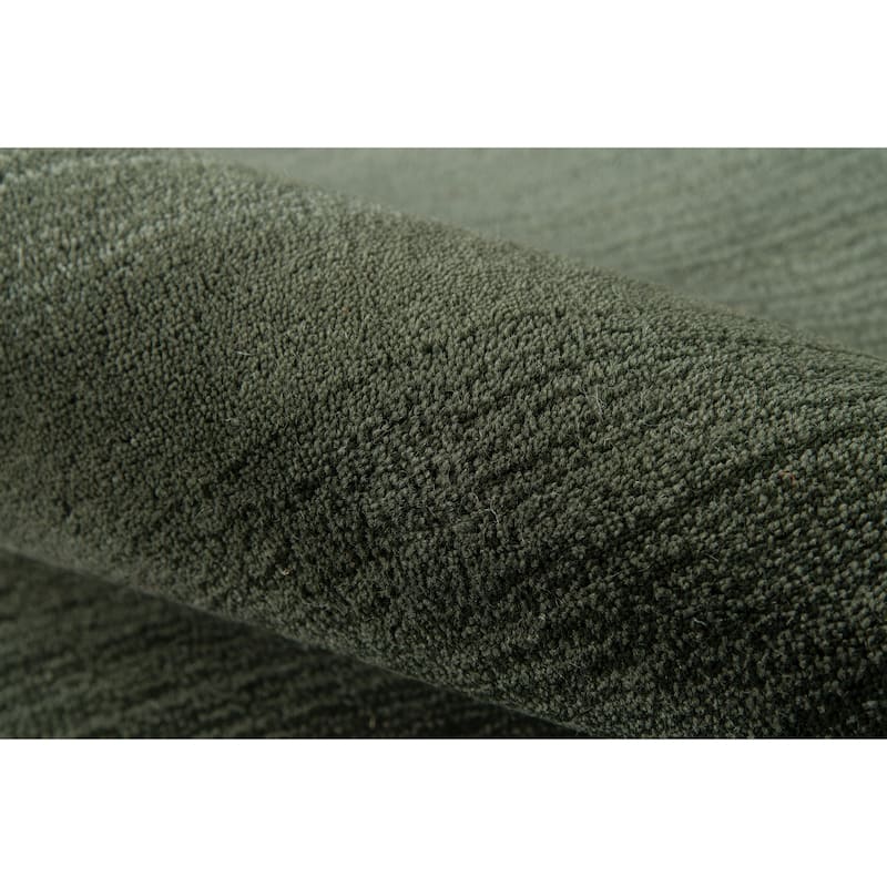 Momeni Metro Hand Tufted Wool Contemporary Solid Area Rug