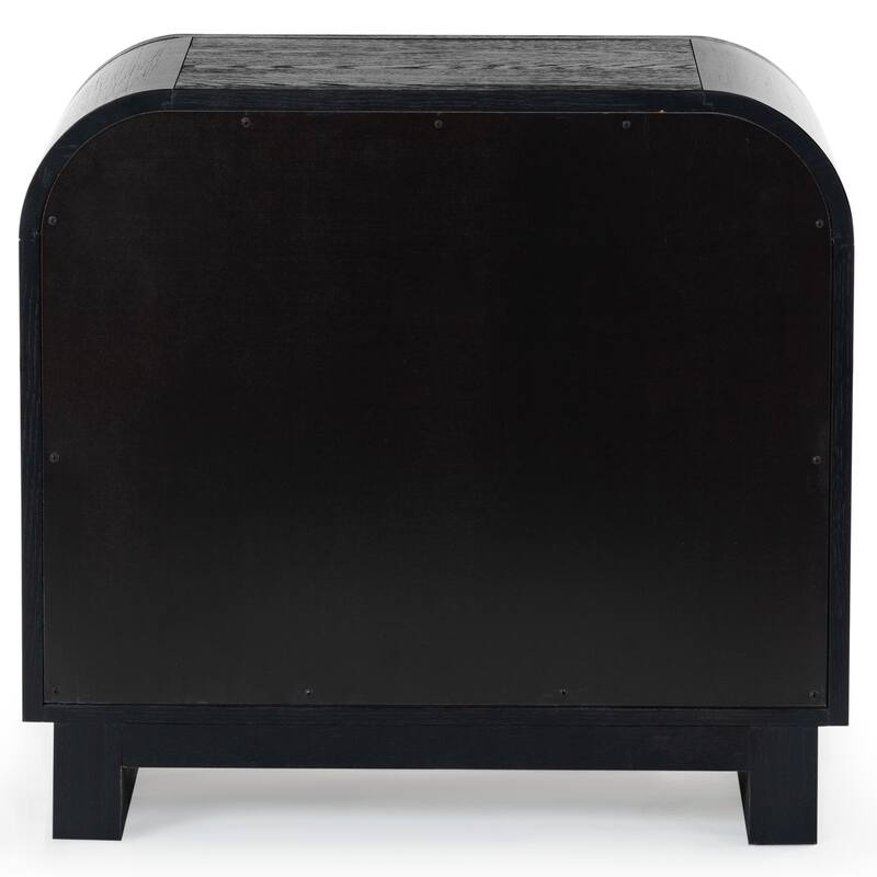 SAFAVIEH Couture Dinah 2 Drawer Wood Nightstand