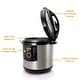 preview thumbnail 4 of 3, Megachef 12-quart Steel Digital 15-preset Pressure Cooker