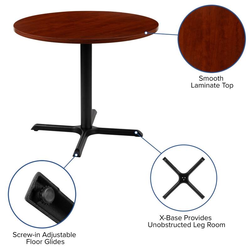 36" Round Multi-Purpose Conference Table - Meeting Table for Office