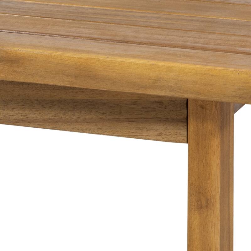 Nova Outdoor Acacia Wood Coffee Table by Christopher Knight Home - 41.75" W x 26.00" D x 11.75" H