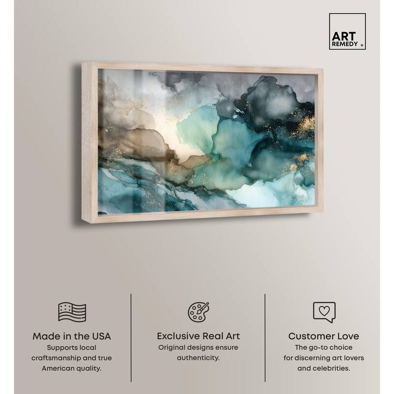 Veiled Inlet Shadowbox by Art Remedy