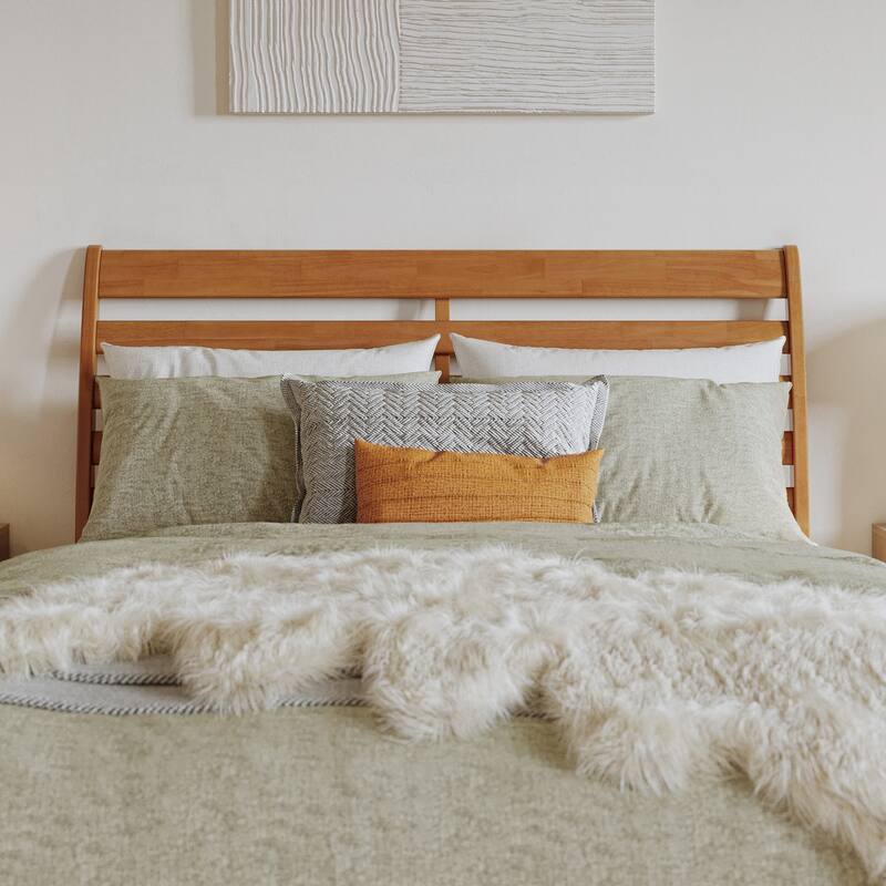 Savannah Solid Wood Headboard with Attachable Charger