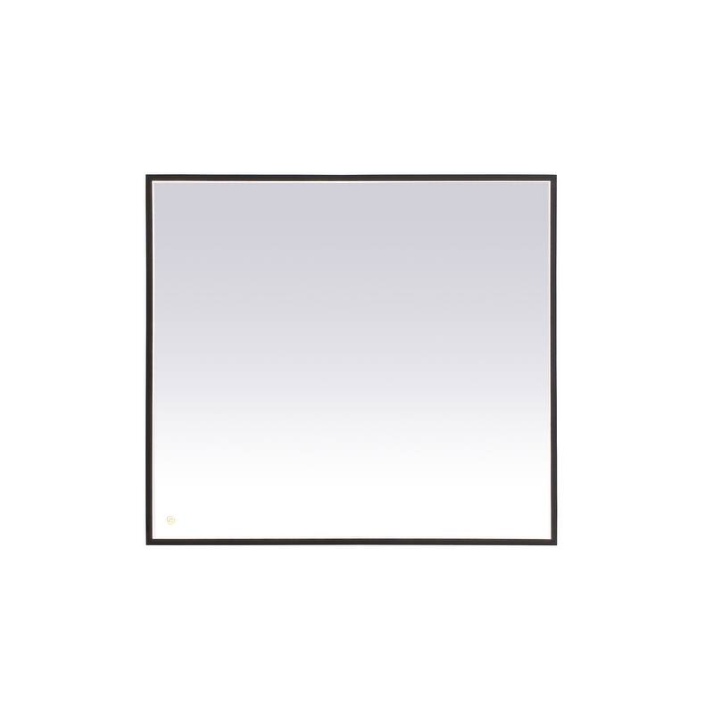 Indigo Home 36x40 inch LED mirror with adjustable color temperature