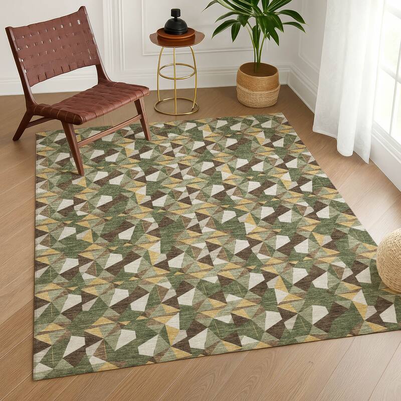Machine Washable Indoor/ Outdoor Chic Hooper Chantille Rug