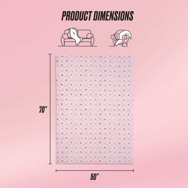 dimension image slide 0 of 18, Juicy Couture 50"x70" Plush Kids Throw Blankets