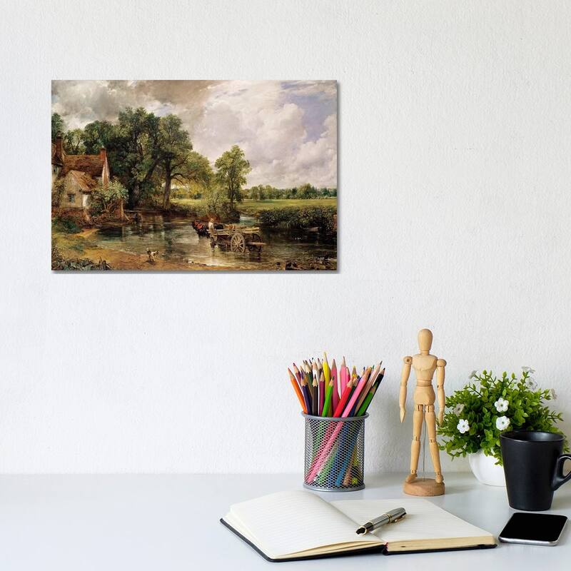 iCanvas "The Hay Wain, 1821 " by John Constable Canvas Print - 8x12x0.75