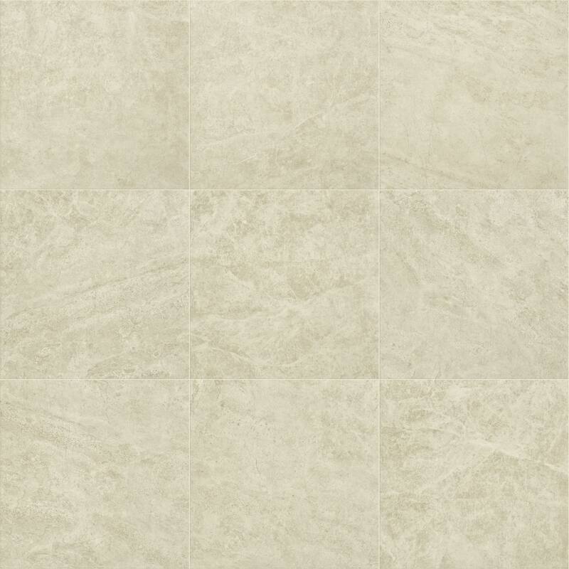 Shaw Casino Plsh - 24" Square Floor Tile - Polished Visual - Sold by - Allure Ivory