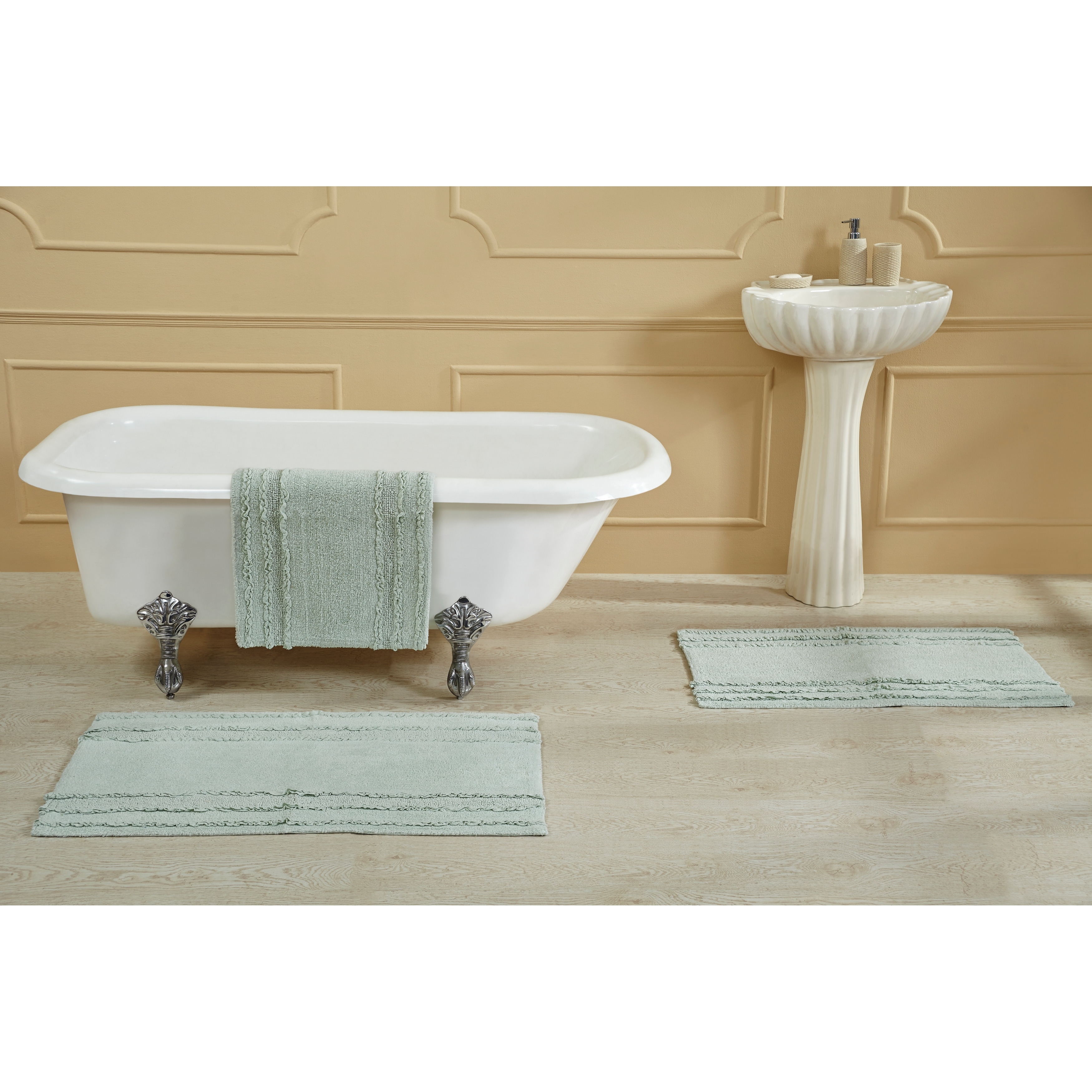 Better Homes & Gardens Thick & Plush Bath Rug, Aqua, Charcoal Infused  Memory Foam, 21x34