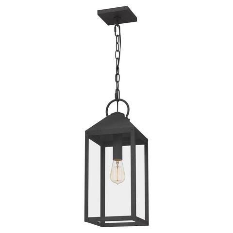 Thorpe 1-Light Mottled Black Mini Pendant